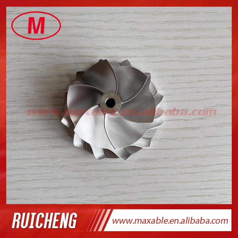 K04 Forward 45.00/56.08mm 6+6 Blades Point Milling Air Curve High Performance Turbo Turbocharger Billet Compressor Wheel