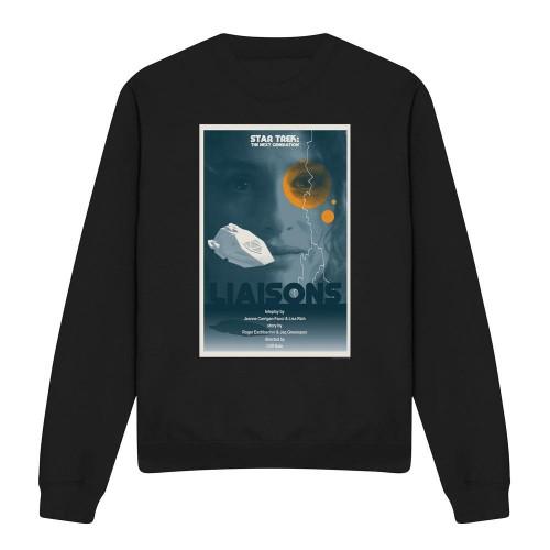 STAR TREK Unisex-Sweatshirt für Erwachsene „The Next Generation“, Staffel 7, Folge 2