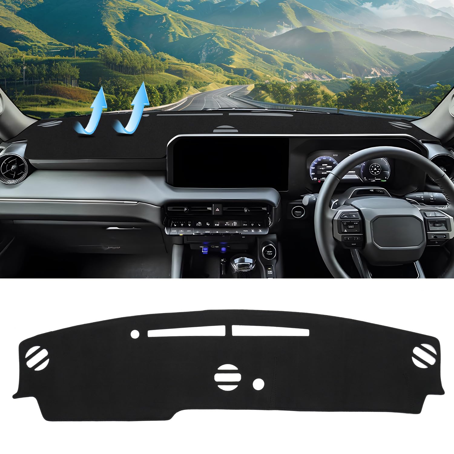 

CARVANTA Toyota Land Cruiser 250 Приборная панель Land Cruiser 250 без приборной панели Land Cruiser TRJ250W GDJ250W Апрель 2024 года по Специально разработан для