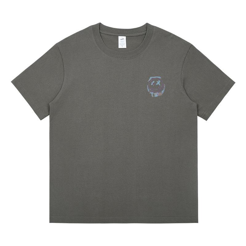 Baumwolle Kurzarm Sommer Freizeit Mehrfarbig Tops Schwarz und Weiß T-Shirt Locker Dünn Innen Das Unterhemd Herren und Damen Kurzarm Tops
