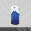 Li Ning CBA Series City Edition Saison 23-24 Xinjiang Team Bequemes Lässiges Mode Vielseitiges Ärmelloses Basketballtrikot Herren Trikot AAYV573-1