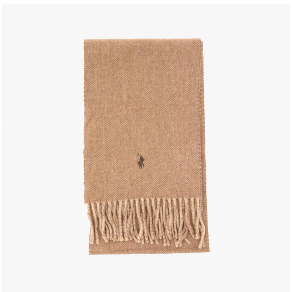 Polo Ralph Lauren Reversible Plaid Fringe Muffler Pc0945 221