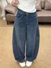 Spring 2026 American Retro High-Waisted Wide-Leg Jeans for Women - Slimming, Versatile & Loose Fit.