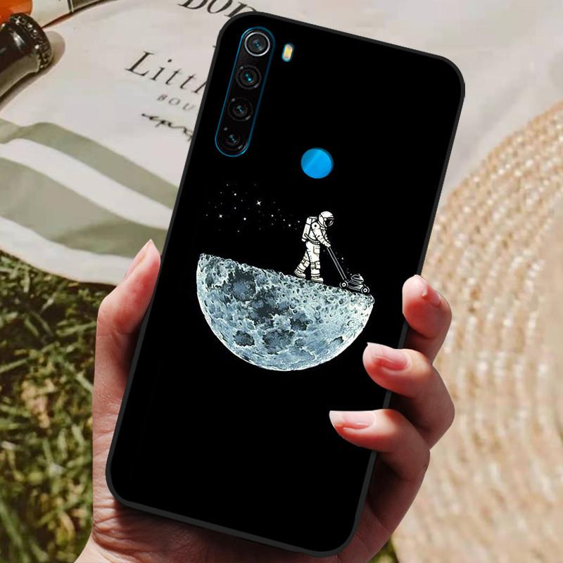 For Xiaomi Redmi Note 8 2021 / 8T Back Cover Silicone Phone Case For Redmi Note 8T Note8T 8 T Funda Note8 Pro Coque Bumper Shell