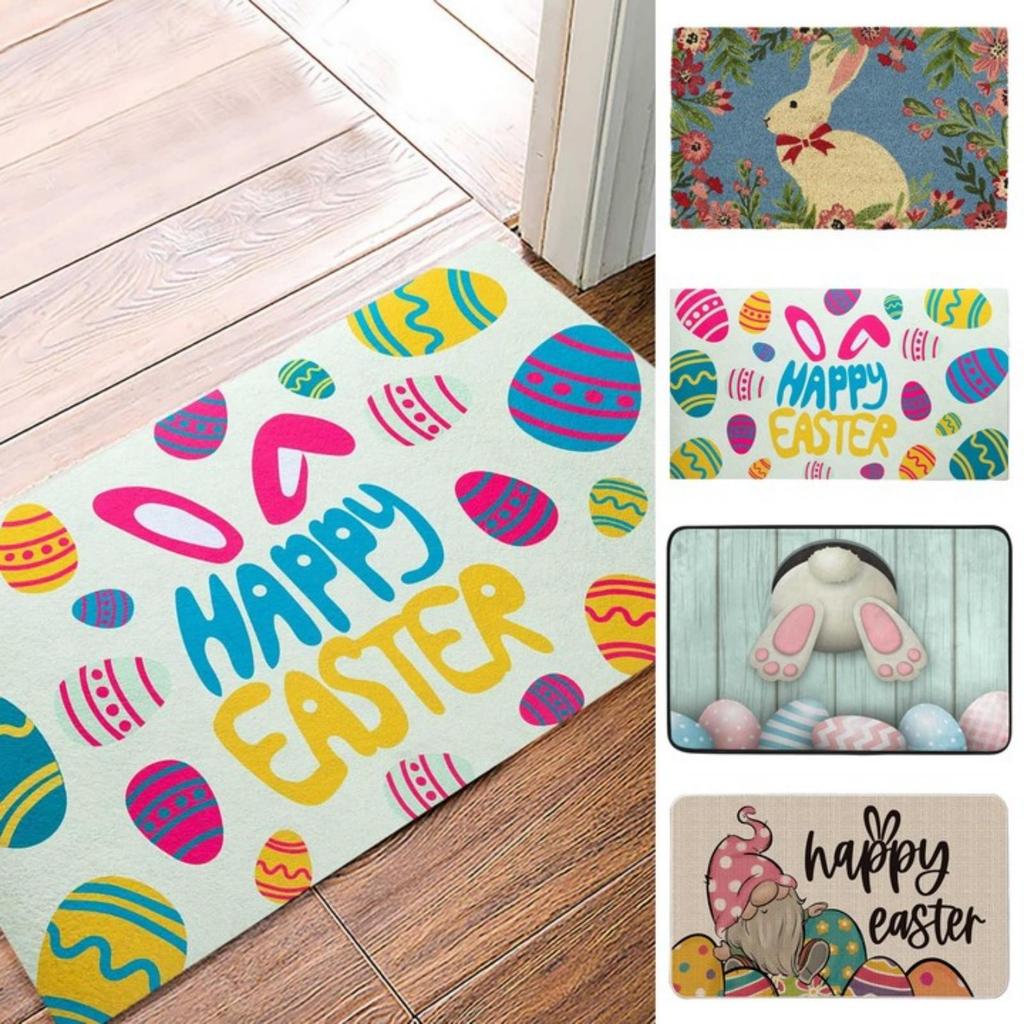 Easter Gift Bathroom Door Mat Front And Back Door Mat Kitchen Absorbent Mat Living Room Bedroom Mat Heavy Chunky Knit Blanket