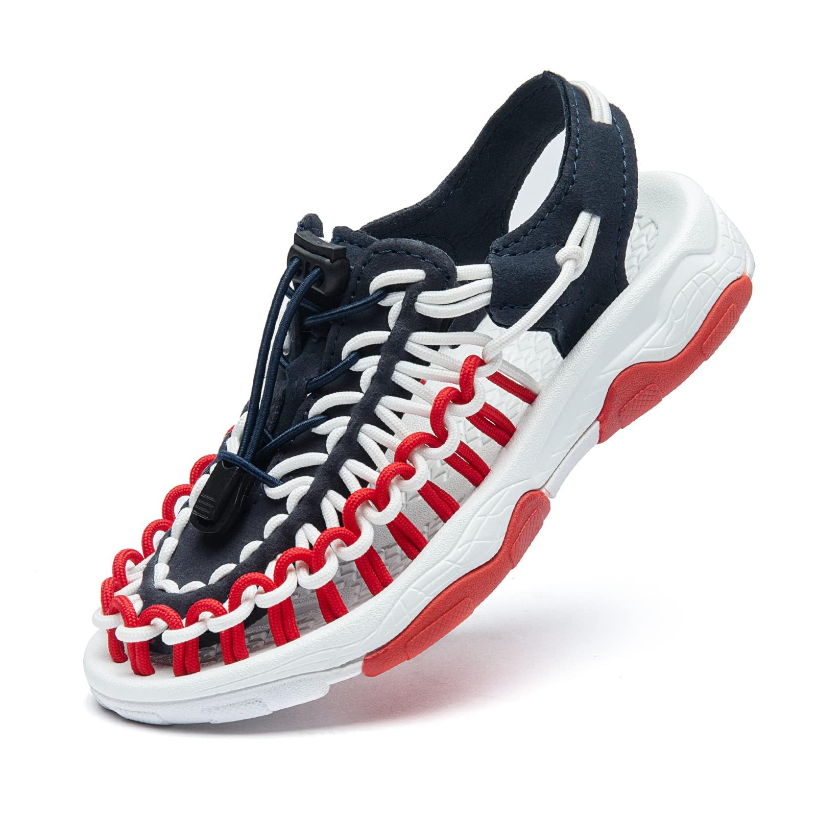 

SOARHOPE Sports Kids Sandals for Girls and and Water Size Kids Sandals, Boys, Outdoor, Camping, Beach, Play, Blue/Red, 23.5cm