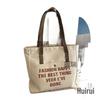Mori Style Women's Canvas Shoulder Bag - Large Capacity for Books, Students, Commute, and More