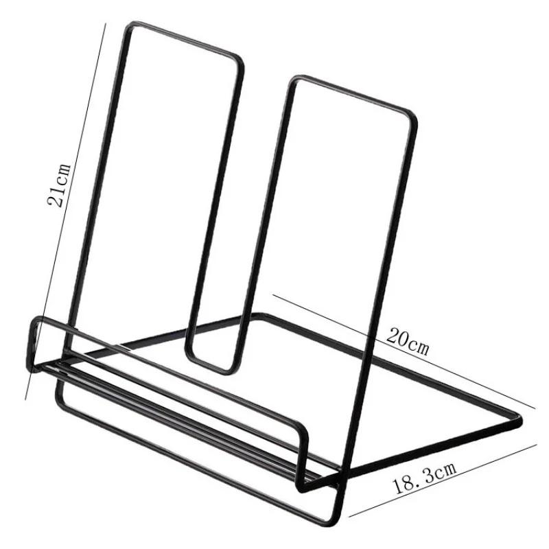 Cross-Border Desktop Folding Bookshelf Household Iron Simple Folding Stand Music Stand Magazine Reading Stand Tablet Computer