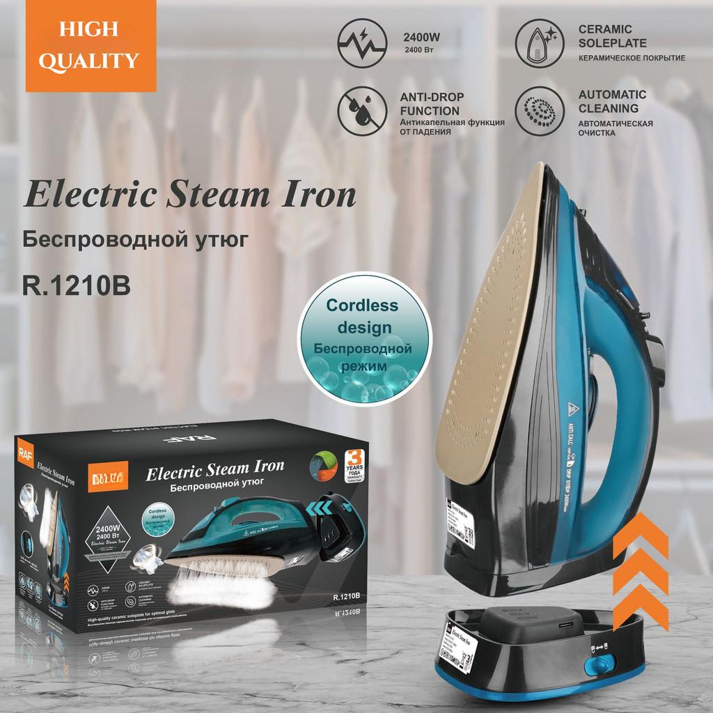 Plancha Eléctrica Portátil de Alta Potencia 2400W Doméstica de Mano a Vapor Desmontable Máquina para Planchar Ropa