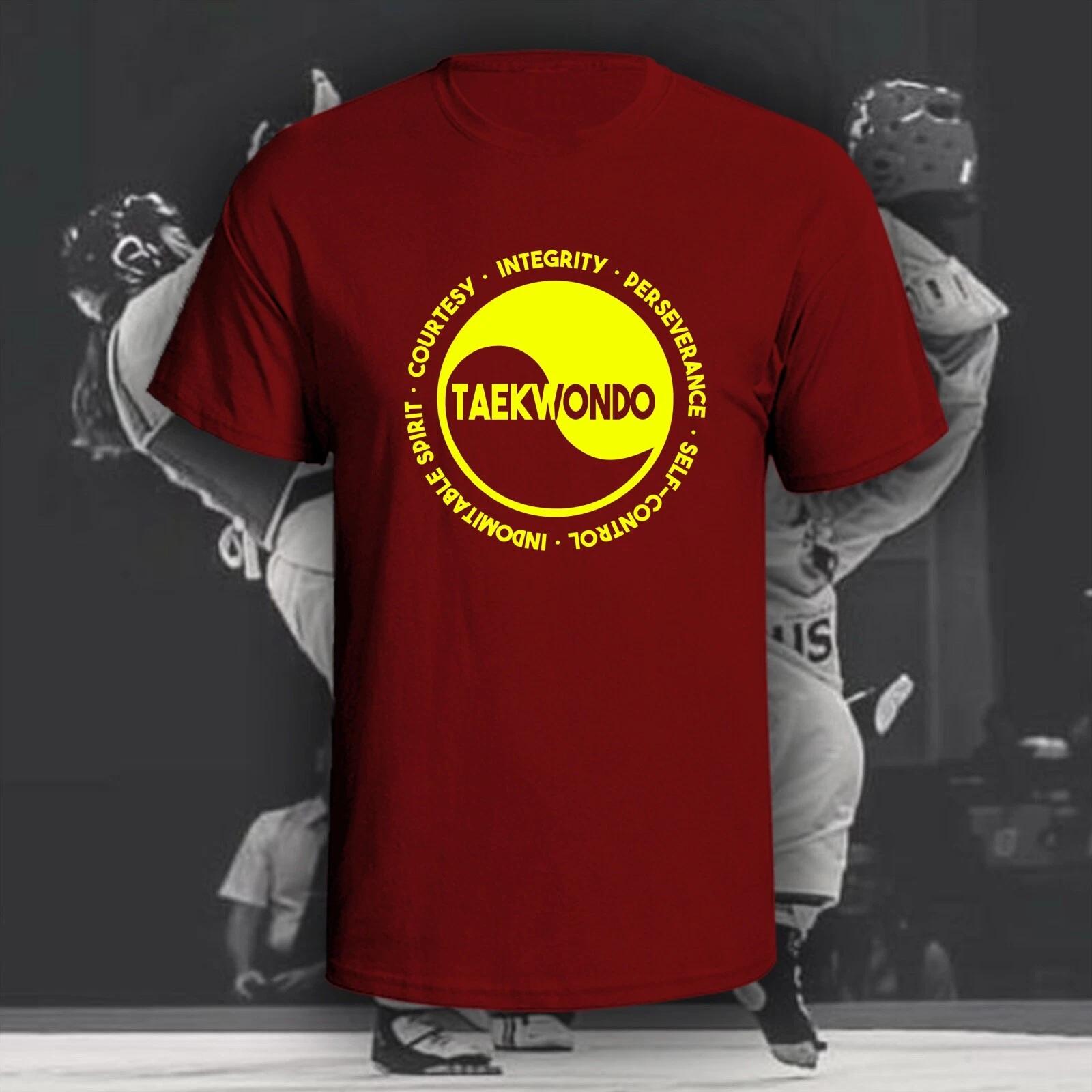 

Taekwondo Yin Yang With Attributes T-Shirt | Boxing | Karate | Muay Thai M