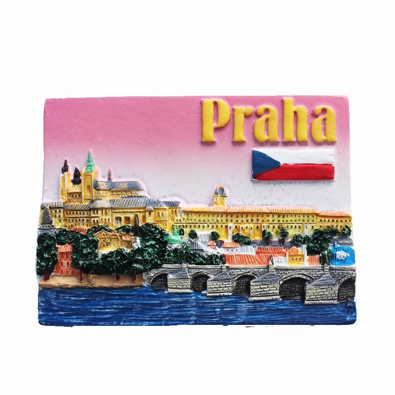 Prague Cultural Landscape Souvenir Magnet