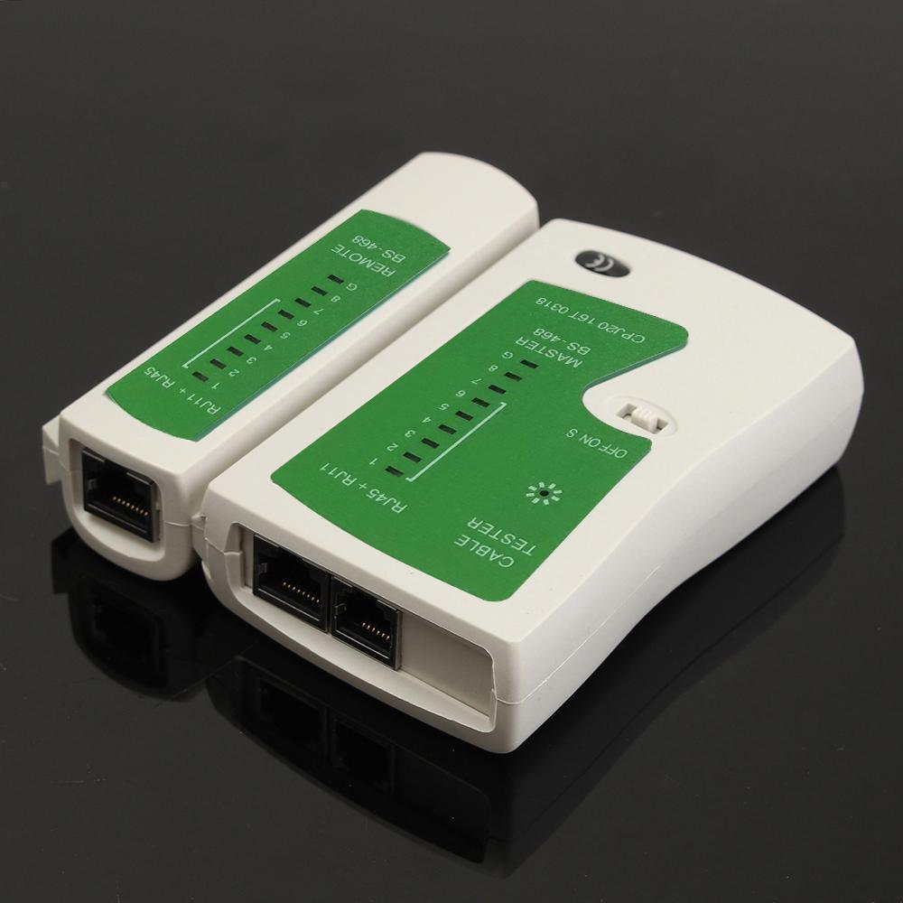 Kit Ethernet LAN Cablu Crimper de calitate fină Instrument de sertizare Dispozitiv de dezimbrare RJ45 Tester de cablu