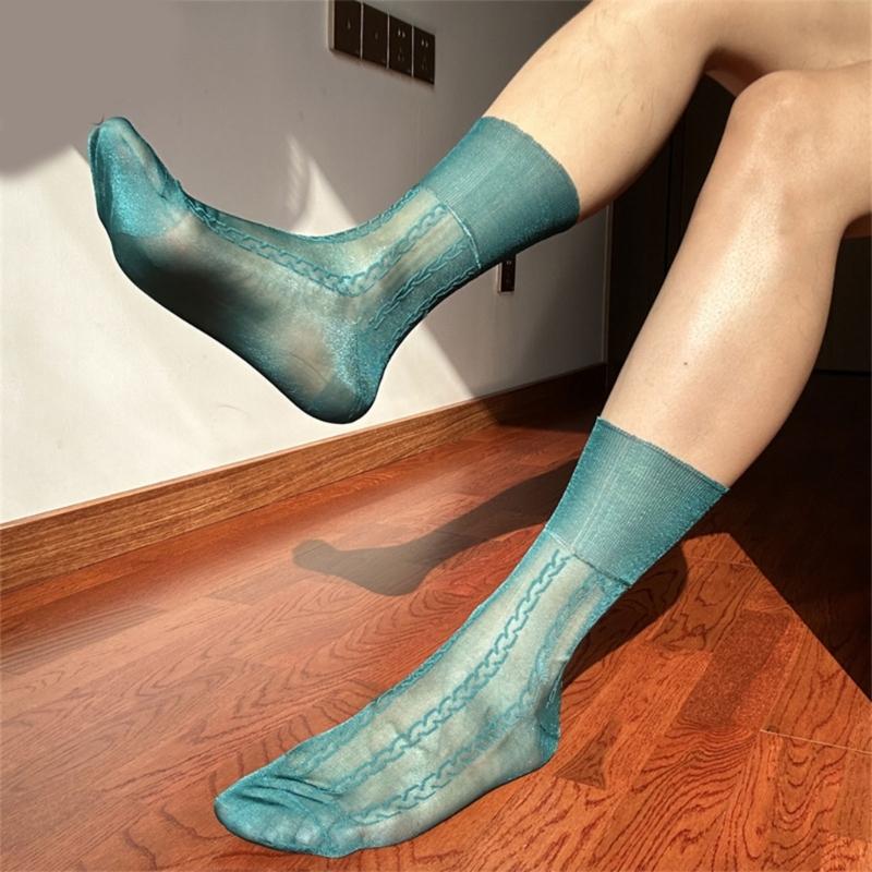 1 Pair Supportive Prom Socks Sheer Business Socks Soft Nylon Work Thin Sock Ensuring Foot Comfort for Professionals