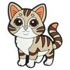10Pcs 2D Flat Cute Pvc Fridge Magnets Cartoon Farm Animal Dishwasher Magnets With Kitten Puppy Bunny Fun Home/School/Party Decor