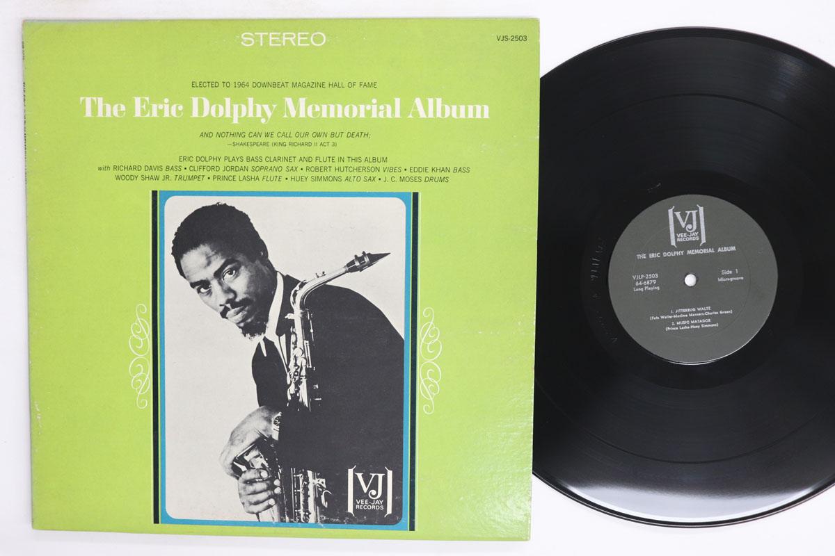Виниловая пластинка ERIC DOLPHY Мемориальный альбом VJLP2503 VEE JAY 1968 США Джаз Б/у