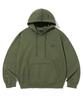 Brownbreath Pigment Tag Hood Zip Up - Khaki