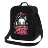 Anime Nezuko Isolierte Lunchbox Kühltasche Reise Tragbare Aufbewahrungstaschen Mädchen Wiederverwendbar Auslaufsicher Multifunktional Bento