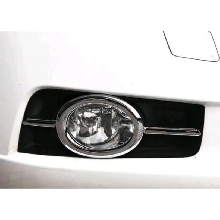 2pcs ABS Chromed Front Fog Lamp Cover Trim For Chevrolet Cruze 2009 2010 2011 2012 2013 2014 2015