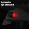 Car Interior Lights Solar Anti-Theft Warning Light Rechargeable Energy-Saving Car Snow Removal Device for SUV Sedan Off-Road