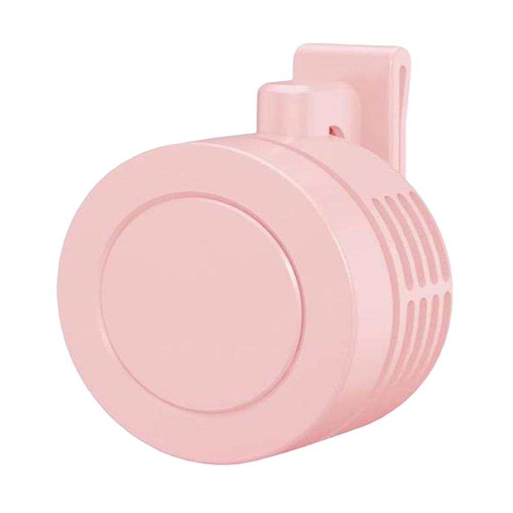 

Портативный вентилятор 3 скорости Мини вентилятор с клипсой на пояс Перезаряжаемый вентилятор для тела для улицы, помещения, путешествий розовый