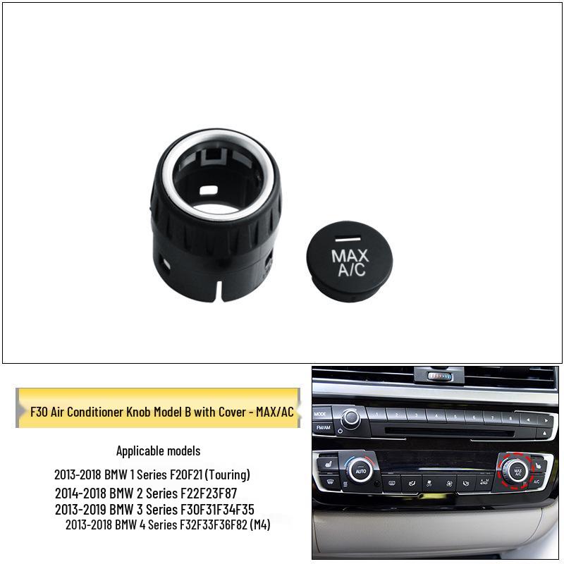 BMW 1 & 3 Series Air Conditioning Button & Audio Knob Cover (318, 320i, F30/F35)