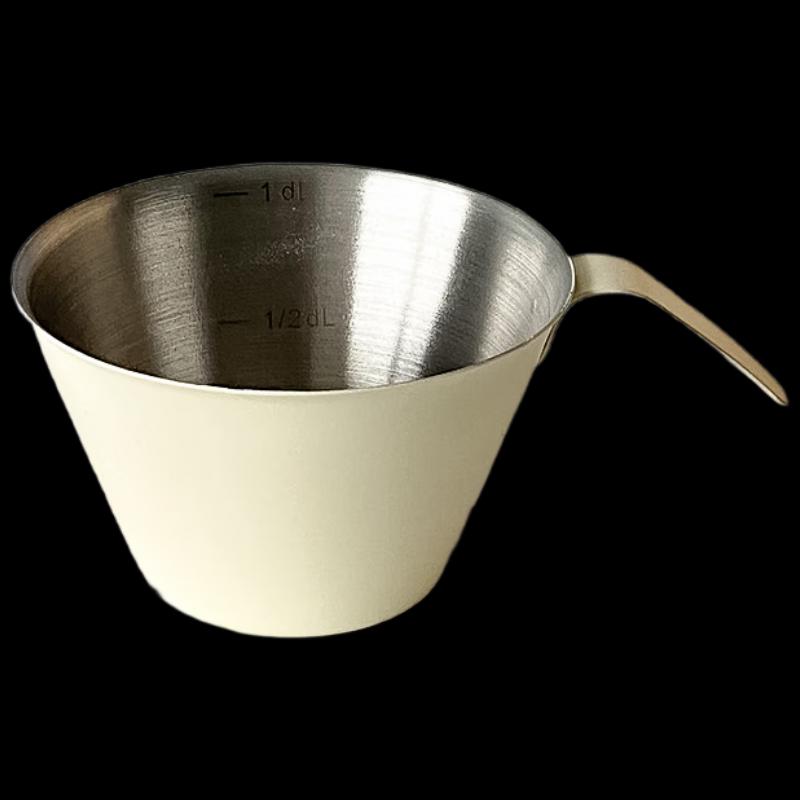 Stainless Steel Espresso Measuring Cup with Scale