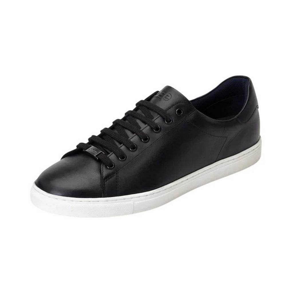 BASE LONDON Mens Tucker Leather Soft Trainers