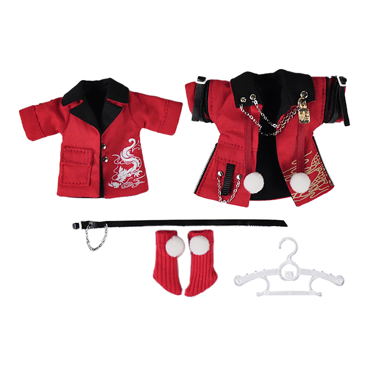 

YMY Новогодний красный комплект OB11 Bjd GSC Масштабная кукольная одежда Милые аксессуары Подарок 1/12