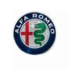 Autocollants de Voiture Pour Alfa Romeo 1 Pièce 40mm Autocollant Badge Logo Volant de Voiture pour Alfa Romeo Mito Giulia Giulietta 147 156 166 159