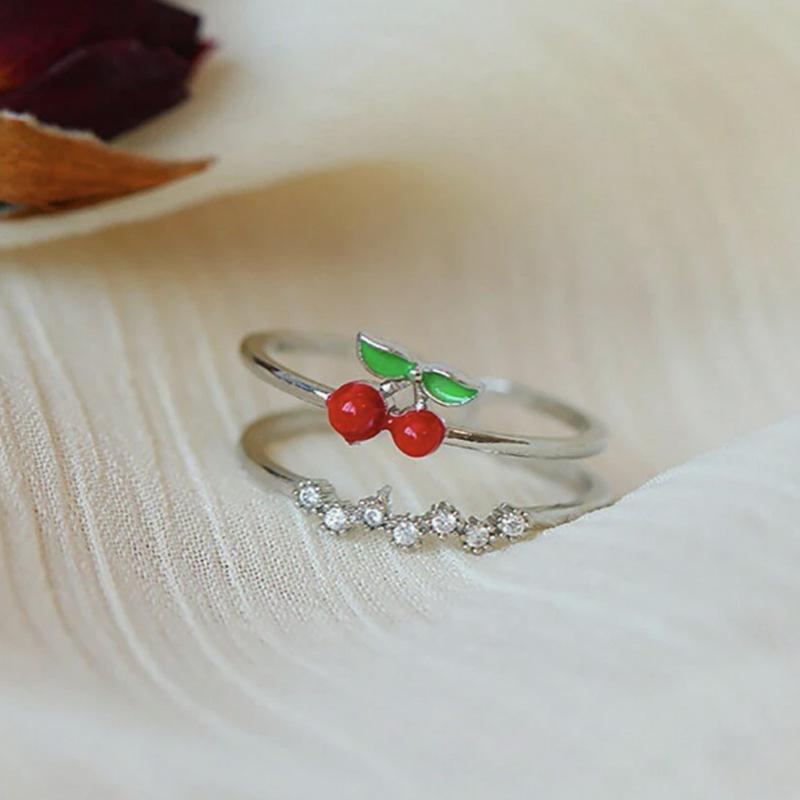 

Маленький нішевий дизайн, модна особистість, крутий стиль, каблучка на вказівний палець Opening adjustable білий