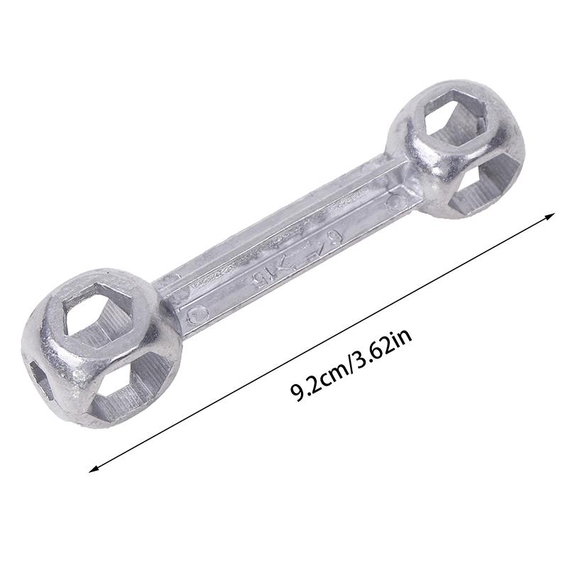 6-15Mm Bone Shape Hexagon Wrench Multipurpose 10 Holes Cycling Durable Spanner Bicycle Bike Repair Tool Accessories