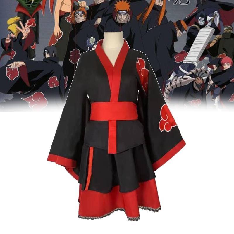 Naruto Cosplay Costume With Polyester Fabric For Anime Role Play