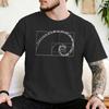 Funny Fibonacci Golden Ratio Tshirts For Unisex Unisex Crew Neck 100 Cotton T Shirts Geek Math Tee Shirt Gift Idea Clothing