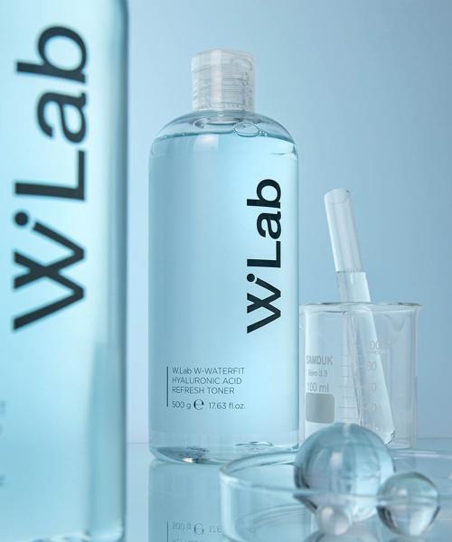 W.Lab Water Fit Hyaluronic Refresh Large Capacity Toner 500ml