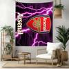 Arsenal Fans Wall Decor Tapestry Art For Pet Memorial Birthdaywedding Party Backdrop Family Gift