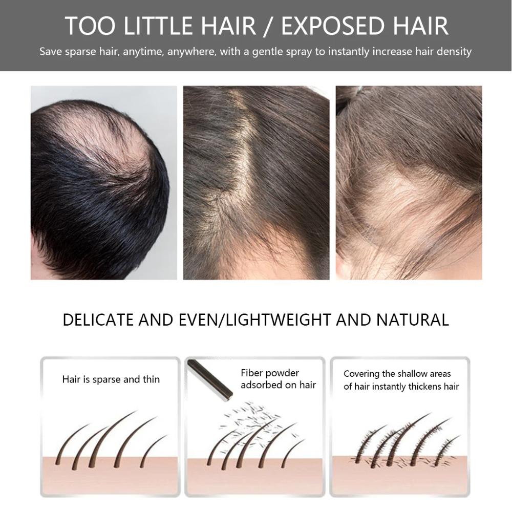 Talc Fiber Hair Salon Powder Spray Bottle Talcum Fiber Spray Applicator  Barbershop