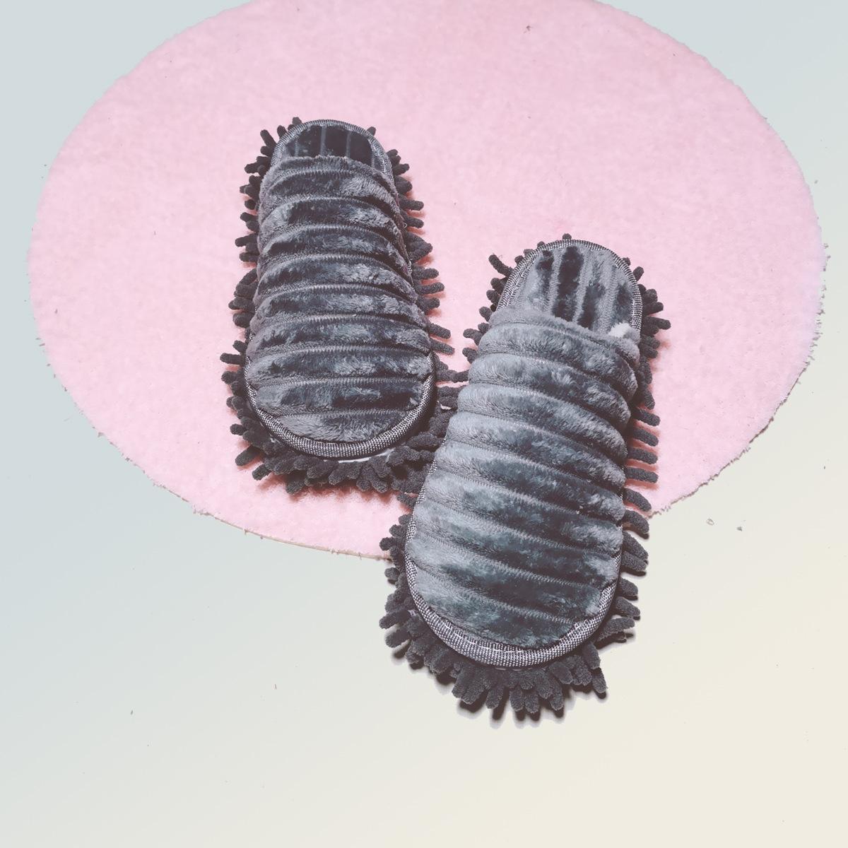 

Многофункциональные тапочки для уборки пыли на полу, обувь для ленивой уборки, насадки для швабры, чехол для уборки дома, протирка обуви, инструменты для чистки L (42-44)