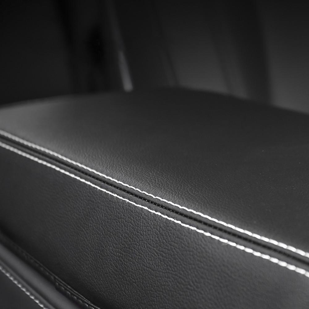 Car Armrest Box Protective Cover For Tesla Model 3 Y 2022 Central Control Armrest Cover Leather Accessories Decoration