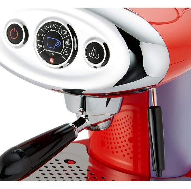 Capsule Coffee Machine Illy FrancisFrancis X7.1 Iperespresso Rot