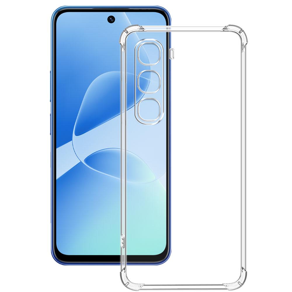 

EUCAGR For Infinix Hot 60 Pro Plus Case Silicone Soft Phone Case For Infinix Hot 60i 60 Hot60 Pro AirbagTransparent Cover Infinix Hot 60 Pro+ чистий
