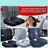 Versatile Ergonomic Seat Cushion With High-density Memory Foam Ideal For Home And Office Use
