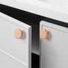 Multifarious Wood Knobs Round Kitchen Cabinet Handles Dresser Drawer Knobs Store Kitchen Cabinets Pulls Furniture Handles