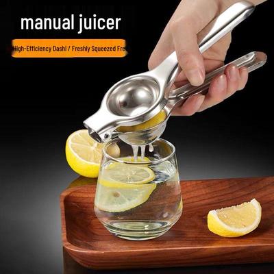 Stainless Steel Multifunctional Manual Juicer: Lemon, Orange, and Fruit Press Extractor for Home Use