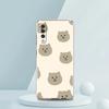 Cute BEAR Phone Case For Samsung A54 A52 A50 A70 A10 A30 A40 A20S A20E A02S A12 A14 A22 A42 A72 A34 A32 5G A04s Soft Clear Cover
