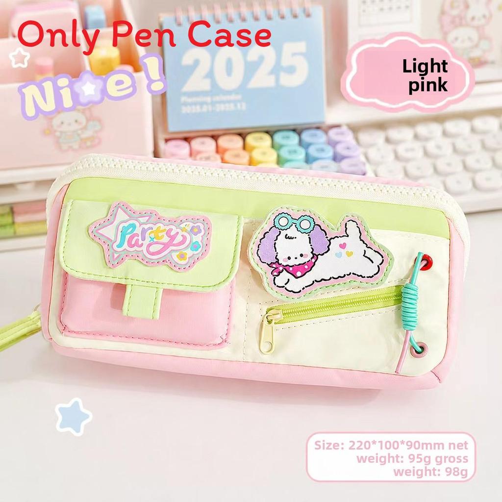 Cute Multi Layer Stationery Organizer With Large Capacity For Students And Kids