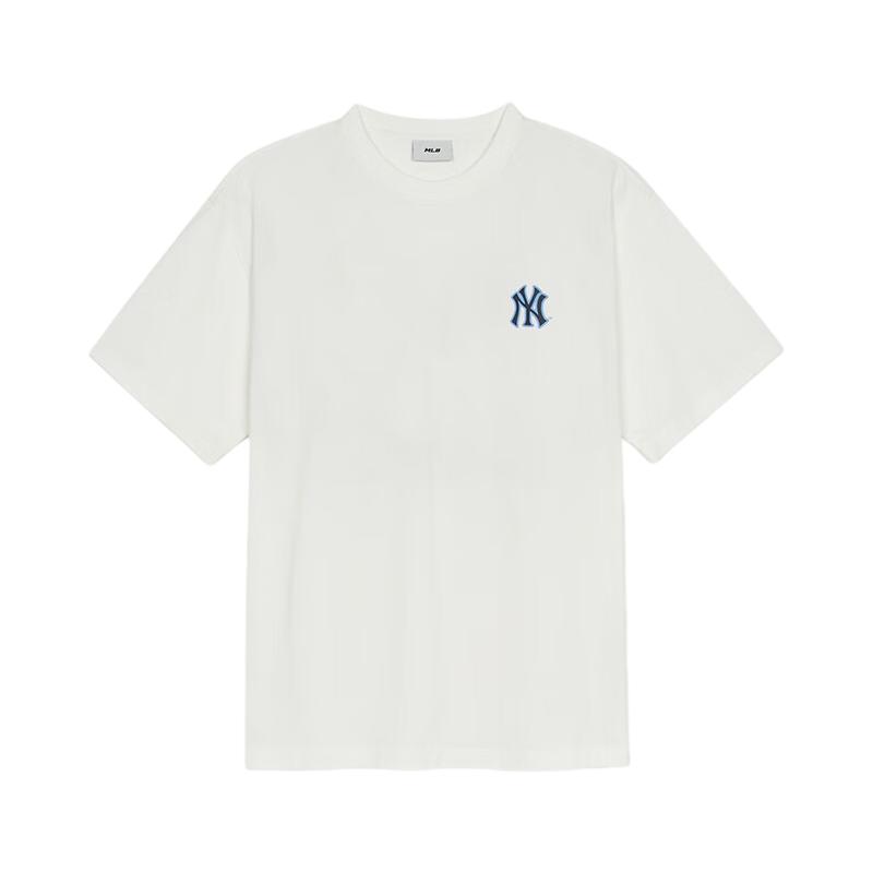 T-shirt à manches courtes MLB pour unisexe 2XL blanc