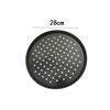 Bakeware Baking Tool Carbon Steel Non-Stick Pizza Baking Pan Mesh Tray Plate Round Deep Dish Pizza Pan Tray Mould