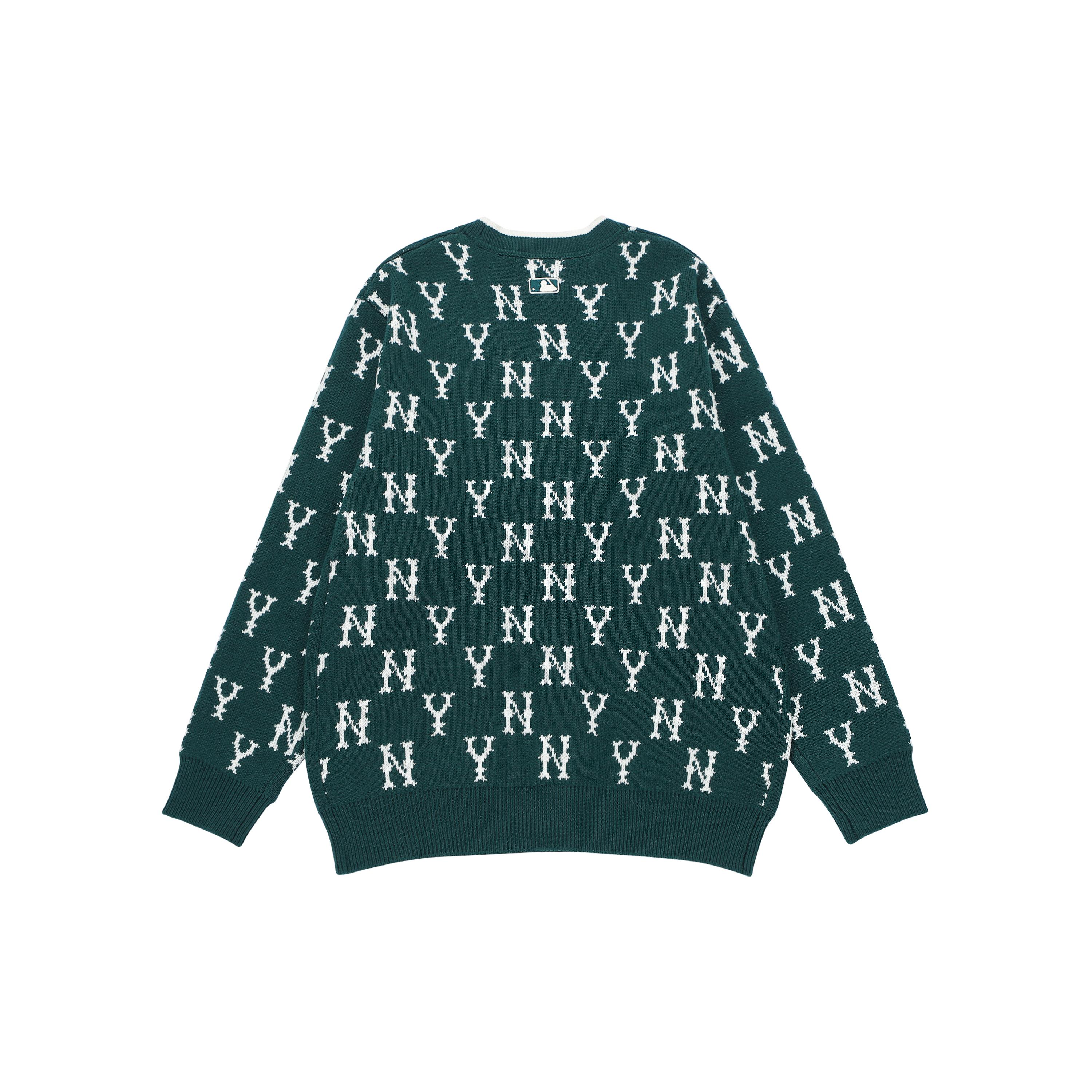 MLB FW22 Knitwear Unisex Dark Green 3AKCM0124-50GND M