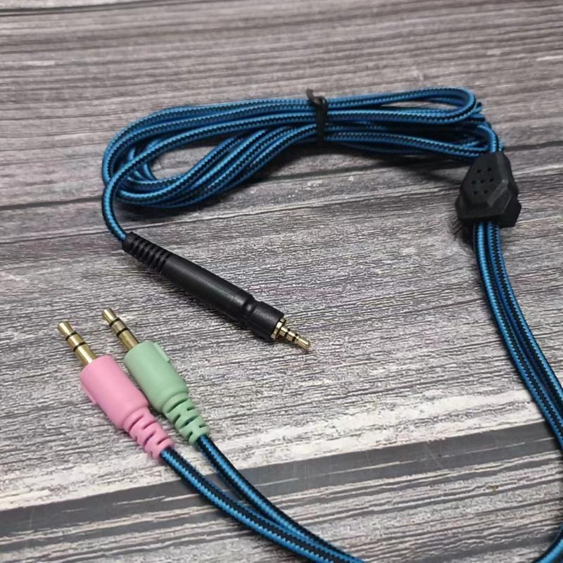 Durable Replacement UNP PC Cable for Sennheise Game One GSP350 GSP500 GSP600 GSP670 Gaming Headphones Long Lasting