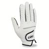 Un guante de golf GOG genuino Izquierdo/Derecho, Piel de oveja importada de Indonesia Guantes antideslizantes para deportes de hombres